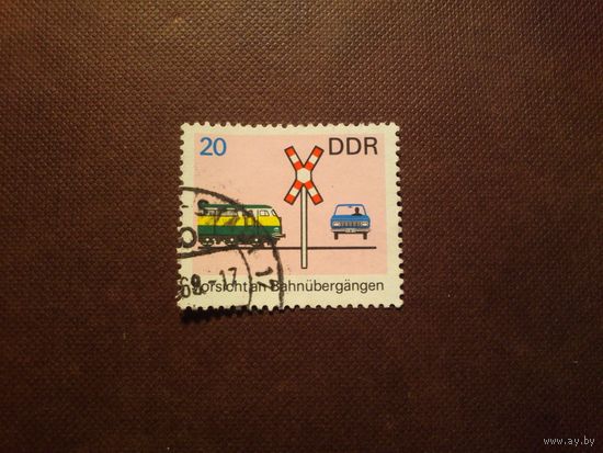 Германия .ГДР 1969 г.Дорожная безопасность./27а/