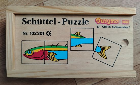 Деревянная игра "Собери картинку"