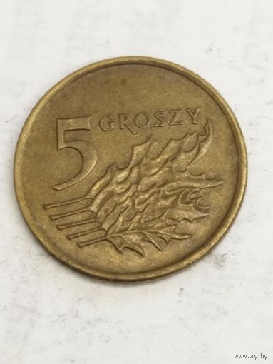 Польша 5 грош 1991