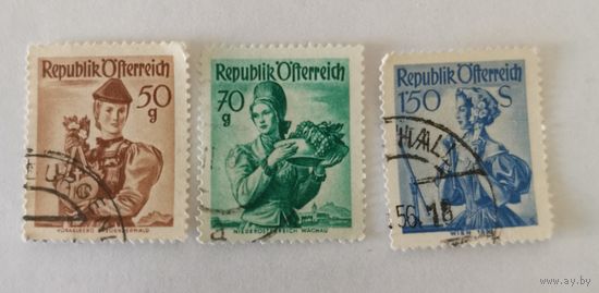 Национальные костюмы. Выпуск 1958.