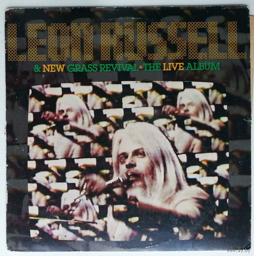 LP Leon Russell & New Grass Revival – The Live Album (1981) Country Rock