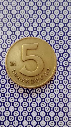 Перу 5 солей 1978