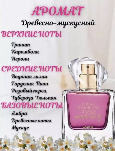 Парфюмерная вода Everlasting Avon 50мл