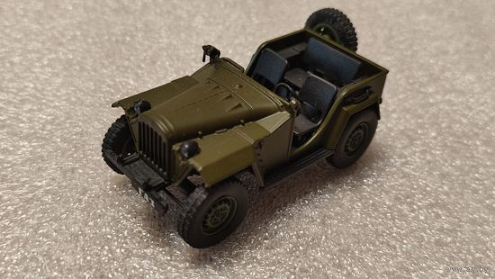 Автомодель ГАЗ-67Б de Agostini 1:43