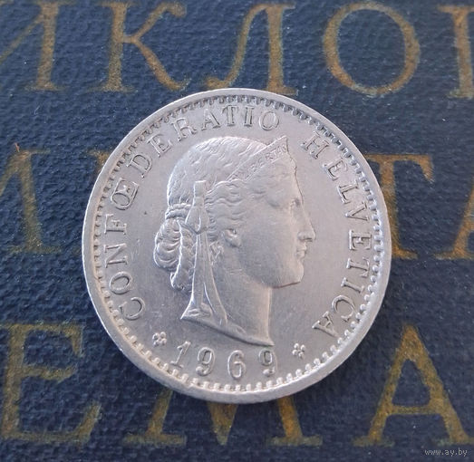 20 раппенов 1969 Швейцария #01