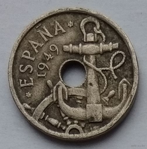 Испания 50 сентимо 1949 г. Цена за 1 шт.