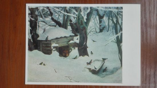 Соцреализм 1956. Неменский. Заснежило