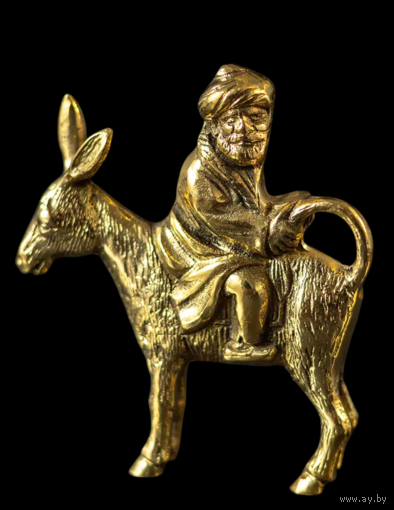 Статуэтка Ходжа Насреддин Латунь