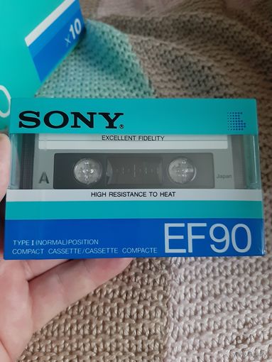 Кассета SONY EF 90. 1984 год