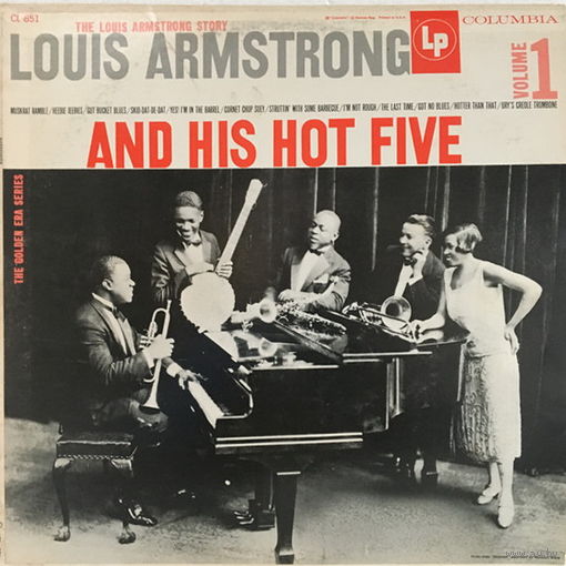 The Louis Armstrong Story - Volume 1, LP, USA 1956