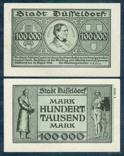 Германия, 100000 марок 1923 год