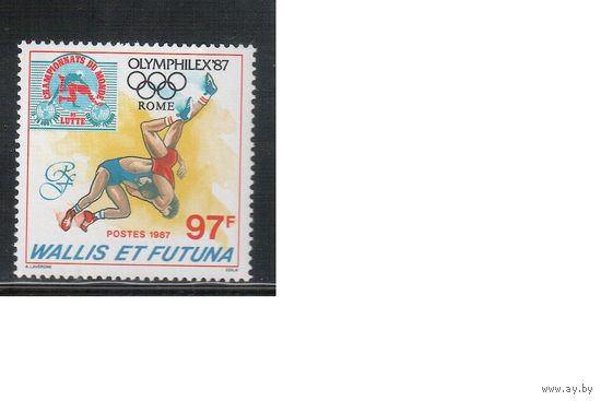 Уоллис и Футуна-1987,(Мих.537)  **  , Спорт,  ОИ, (одиночка),