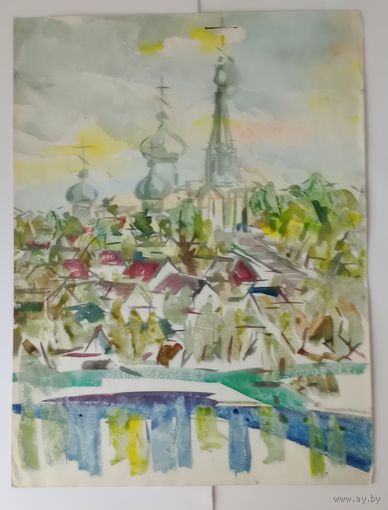 Акварель 37х49