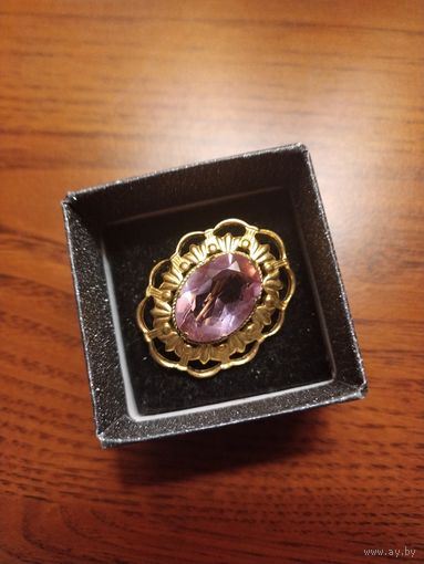 Брошь-леденец советская