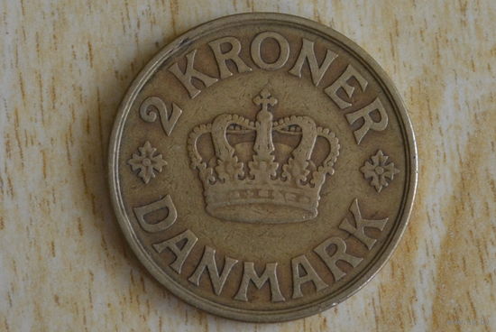 Дания 2 кроны 1925 с 1 руб