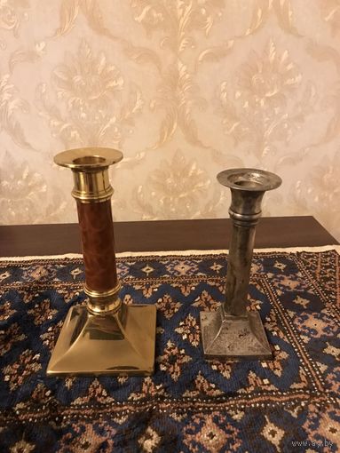 Подсвечники бронзовые  стиль классицизм