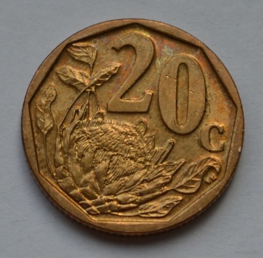 ЮАР, 20 центов 2009 г.
