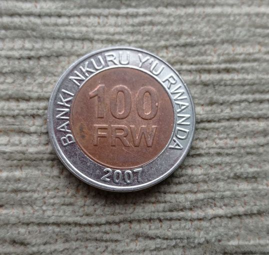 Werty71 Руанда 100 франков 2007