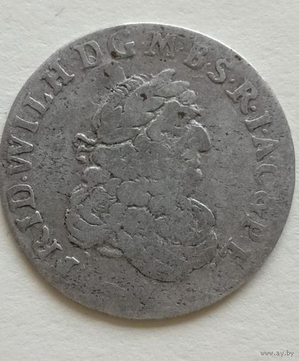 6 грошей, 1686, Фридрих Вильгельм I 1640 - 1688 гг