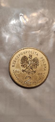Польша 2 злотых 2005
