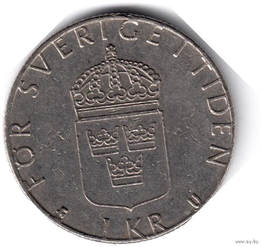 Швеция. 1 крона. 1981 г.