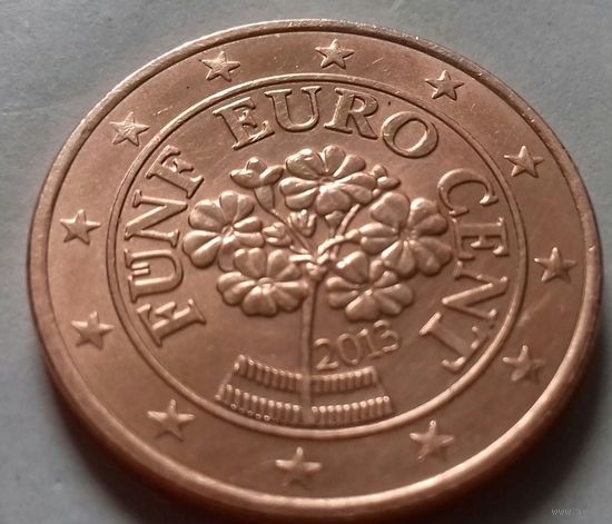 5 евроцентов, Австрия 2013 г., AU