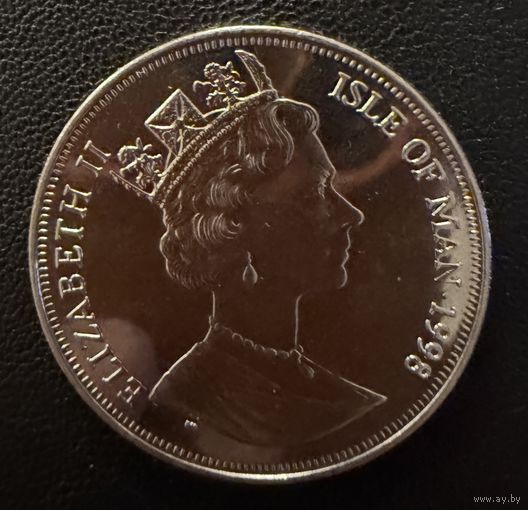 1 крона (crown) 1998 "125 лет паровой железной дороге - горная железная дорога Пилатус"