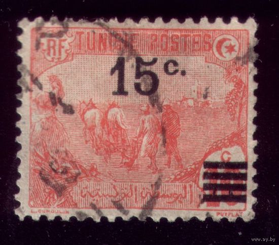 1 марка 1911 год Тунис 49 2