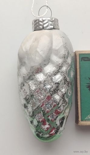Ёлочная игрушка. Шишка. Щ-27.