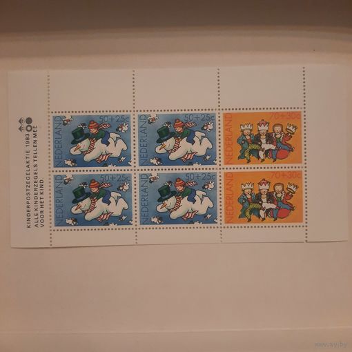 Нидерланды 1983. Рождество. Малый лист