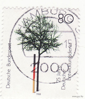 25 лет немецкой службы развития 1988 год
