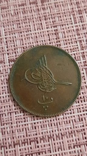Египет 10 пара 1277 г ( Абдул Азиз )