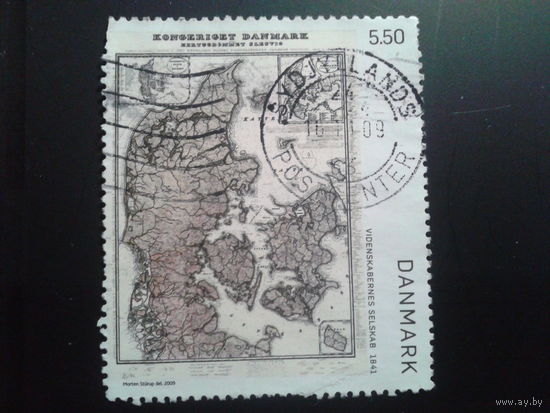 Дания 2009 карта Дании