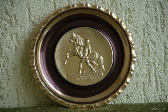 Панно  " Аничков мост "   18 см