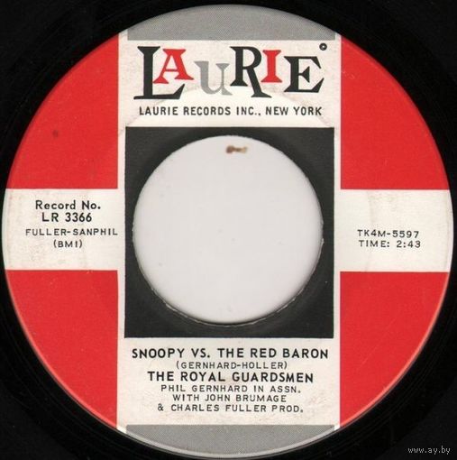 Royal Guardsmen - Snoopy Vs. The Red Baron - SINGLE - 1966