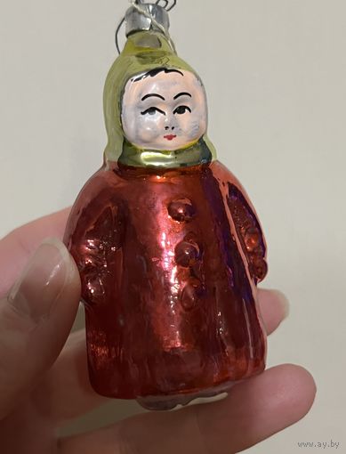 Ёлочная игрушка СССР !!! УКУТЫШ !!! С РУБЛЯ!!!