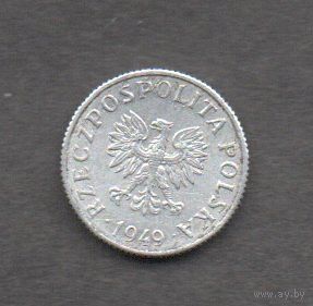 Польша. 1 грош 1949