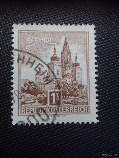 Австрия. Стандарт. 1958г. гашеная