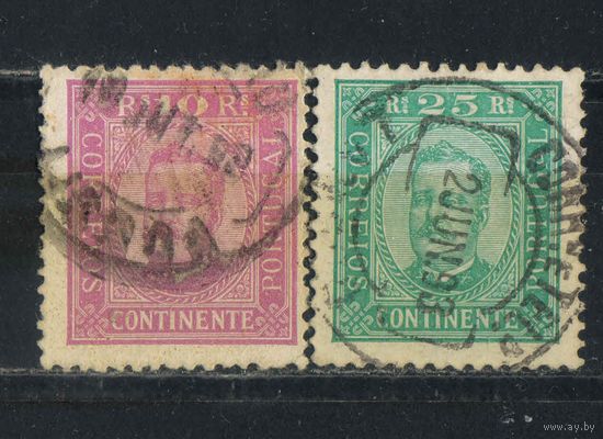 Португалия Кор 1892 Карл I Стандарт #67,70
