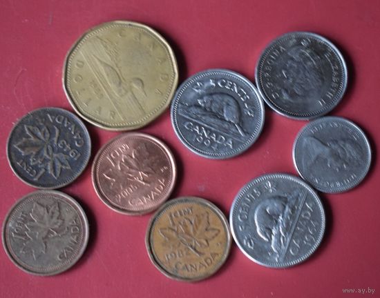 Канада 9 монет