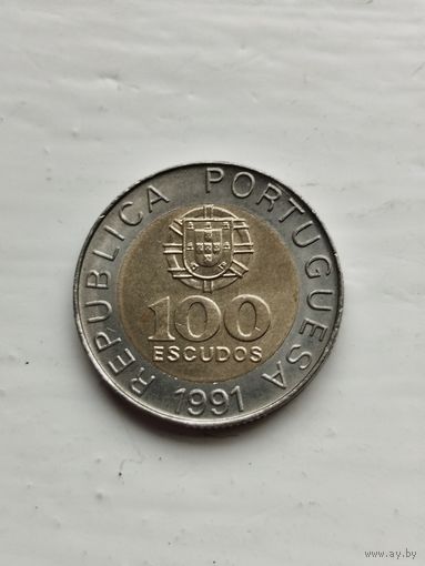 100 эскудо Португалия.