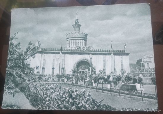 1955 год Москва ВСХВ Павильон Украины