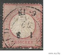 Германия(Рейх). Малый орёл. 1872г. Mi#4.