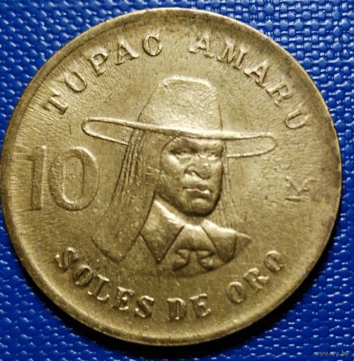 Перу 10 солей 1980 г.