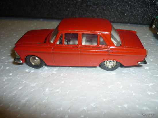 Модель авто Москвич 408. Сделано в СССР. 1:43