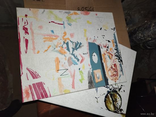 Подрамник с полотном б/у для написания картин 40х50