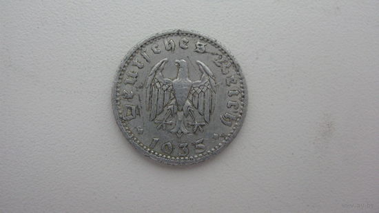 Германия 50 пфеннигов 1935 А