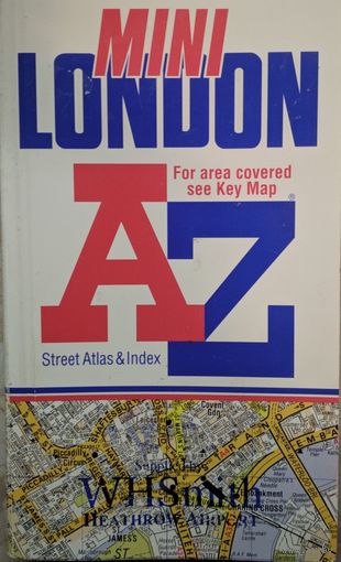 Mini London. Атлас с картами Лондона.  2000, стр. 256.