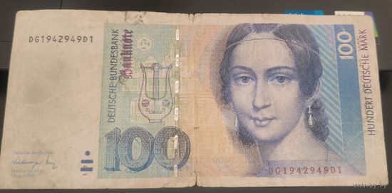 Бонна 100 марок Германия