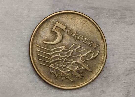 Польша 5 грош 1992